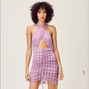 For Love & Lemons Total Eclipse mini dress